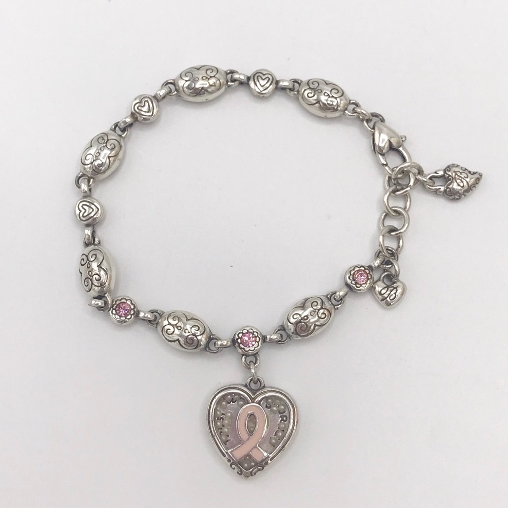Brighton Power of Pink Legacy Heart Bracelet